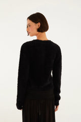 CARDIGAN FEMININO PELINHO CURTO SLIM FARM ORIGINAL 368647
