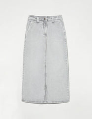SAIA FEMININA JEANS CINZA SHOULDER ORIGINAL 012510920001