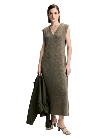 VESTIDO FEMININO DECOTE V TEXTURA ORIGINAL 012513220001