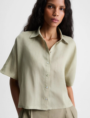 CAMISA LINHO MANGA CURTA SHOULDER ORIGINAL 012520389001