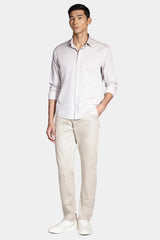 CAMISA MASCULINA ALGODÃO WILLIS CAQUI ARAMIS ORIGINAL ML.02.0969021