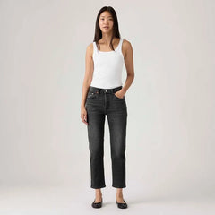 CALÇA 501® LEVI´S® FEMININA CROP PRETA LEVI'S ORIGINAL  362000393
