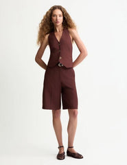 SHORTS FEMININO ALFAIATADO COM BOLSOS SHOULDER ORIGINAL 012523569004