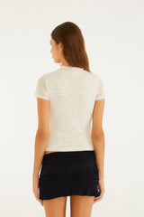 BLUSA FEMININA TULE VILA TERESA FARM ORIGINAL 356970