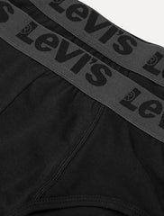 CUECA SLIP COTTON PTA KIT 2  - LEVIS ORIGINAL 16210.001.998