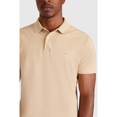 POLO MASCULINA BASICA PIQUET CAQUI 112 ARAMIS ORIGINAL PO.10.0029545