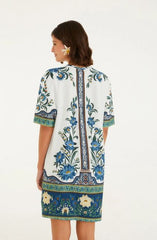 VESTIDO FEMININO TSHIRT BASICO MANOELA FARM ORIGINAL 346503