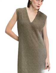 VESTIDO FEMININO DECOTE V TEXTURA ORIGINAL 012513220001
