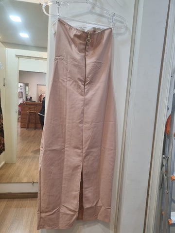 VESTIDO FEMINIO JUSTO ROMANTIC ROSA NUDE GATABAKANA ORIGINAL 8500839339.004.00001
