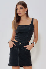 CROPPED FEMININO RESINADO POWER GATABAKANA ORIGINAL 8502738902