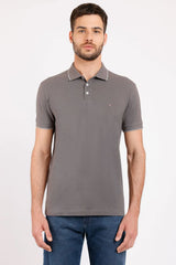 POLO MASCULINA PIQUET CLASSIC CONCRETO C/PRATA ARAMIS ORIGINAL PO.10.0032563/567