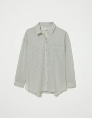 CAMISA FEMININA VOIL LISTRAS GELO SHOULDER ORIGINAL 012510321002