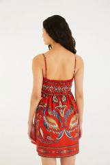 VESTIDO FEMININO CURTO SONHO DE PAVAO FARM ORIGINAL 355097