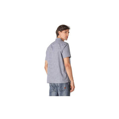 CAMISA MASCULINA MW XADREZ FILETE MARINHO ARAMIS ORIGINAL MC.14.0423010