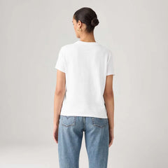 CAMISETA FEMININA FAVORITE SLUB BRANCA LEVI´S® ORIGINAL  LB0020285