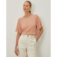 BLUSA FEMININA GOLA RETILINEA SHOULDER ORIGINAL 241011912