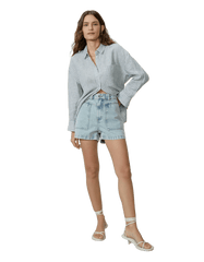 SHORTS FEMININO JEANS BOLSOS SHOULDER ORIGINAL 012423960002