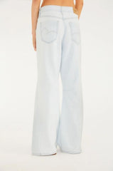 CALÇA FEMININA JEANS MEDIA BOCA LARGA FARM ORIGINAL  357582