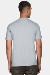 CAMISETA MASCULINA BASICA CINZA PRATA ARAMIS ORIGINAL CS.12.0537635