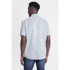 CAMISA MASCULINA TRICOLINE MICRO XADREZ BRANCO/ROSA/PT ARAMIS ORIGINAL MC06.0201001/006