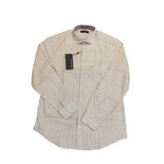 CAMISA MASCULINA REGULAR TRICOLINE XADREZ BCO C/ VERMELHO ARAMIS ORIGINl ML.02.0547001/030