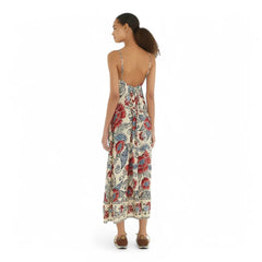 VESTIDO FEMININO LONGO FRANCISCA FARM ORIGINAL 342037