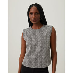 BLUSA FEMININA MALHA CHEVRON SHOULDER ORIGINAL 241313101