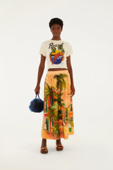 TSHIRT FEMININA MALHA ESPECIAL ARARA BRASIL FARM ORIGINAL 370044
