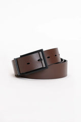 CINTO MASCULINOA COURO DUPLAFACE PRETO/CAFE ARAMIS ORIGINAL CI.01.0135