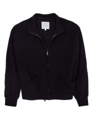 BOMBER FEMININA MALHA RECORTES SHOULDER ORIGINAL 241423000