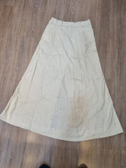 SAIA FEMININA MIDI LINHO ISLAND GATABAKANA ORIGINAL 8500739791