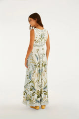 VESTIDO FEMININO LONGO MILENA FARM ORIGINAL 360717
