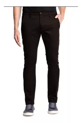 Calça Chino Aramis Bolso Faca Cafe CL.35.004102740