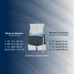 PACK COM 2 CUECAS MASCULINA BOXER BRANCA LEVI'S ORIGINAL 283590004