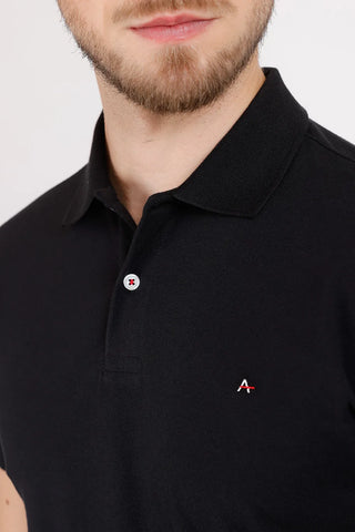 Polo Básica Aramis Piquet Regular Preto PO.10.0027007