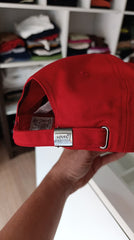 BONÉ VERMELHO LOGO VERMELHO E BRANCO LEVI'S ORIGINAL 380210057