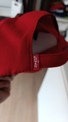 BONÉ VERMELHO LOGO VERMELHO E BRANCO LEVI'S ORIGINAL 380210057