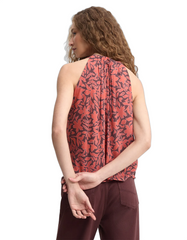 REGATA FEMININA FLORAL LARANJA SHOULDER ORIGINAL 012520151004