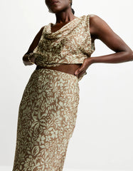 SAIA FEMININA FLORAL DANCA SHOULDER ORIGINAL 012510911002