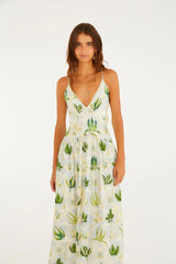 VESTIDO FEMININO  CROPPED VERANO FARM ORIGINAL 361808