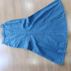 SAIA FEMININA CLASSIC BLUE DENIM GATABAKANA ORIGINAL  1389203600000U
