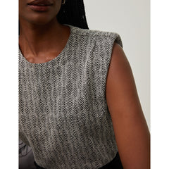 BLUSA FEMININA MALHA CHEVRON SHOULDER ORIGINAL 241313101