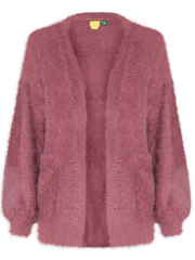 CARDIGAN TRICOT PELINHO COM BOLSO FARM 357275