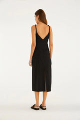 VESTIDO FARM MIDI DECOTE V 356247