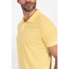 POLO MASCULINA BASICA PIQUET AMARELO ARAMIS ORIGINAL PO.10.0029486
