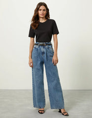 T-SHIRT FEMININA ALGODAO PIMA SHOULDER ORIGINAL 012434020001