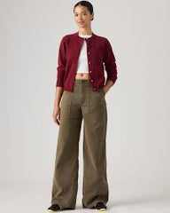 CALÇA FEMININA  CINCH WIDELEG FATIGUE LEVI´S® ORIGINAL  008BA0000