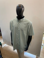 CAMISA MASCULINA REGULAR TRICOLINE MXZ VERDE C/ BRANCO ARAMIS ORIGINAL MC.06.0543139