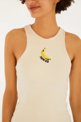 REGATA FEMININA BORDADA  BANANA FARM ORIGINAL 369223
