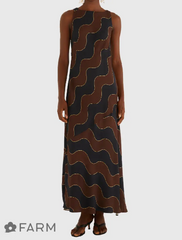 VESTIDO FEMININO LISTRA ILHEUS FARM ORIGINAL 360551